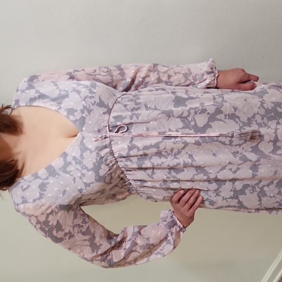 Lovestitch Floral Print Chiffon Maxi Dress - Picture 4 of 12